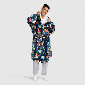 Mushroom Oodie Dressing Gown