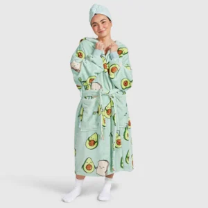 Oodie Robe and Hair Turban Bundle