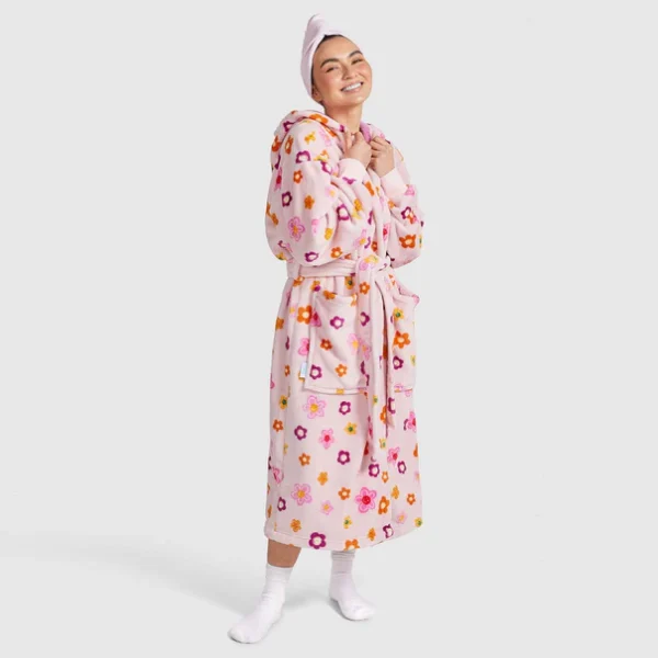 Happy Flowers Oodie Robe